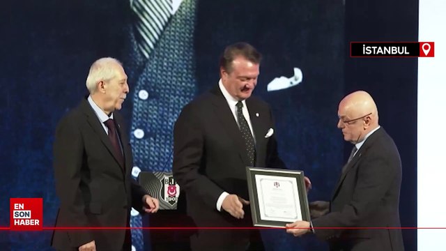 Beşiktaş Kulübünde mazbata töreni yapıldı