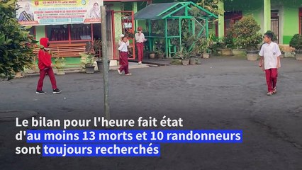 Eruption volcanique en Indonésie: 13 morts et 10 randonneurs recherchés
