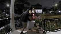 Suspected ‘porch pirate’ steals package moments after UPS truck drives away