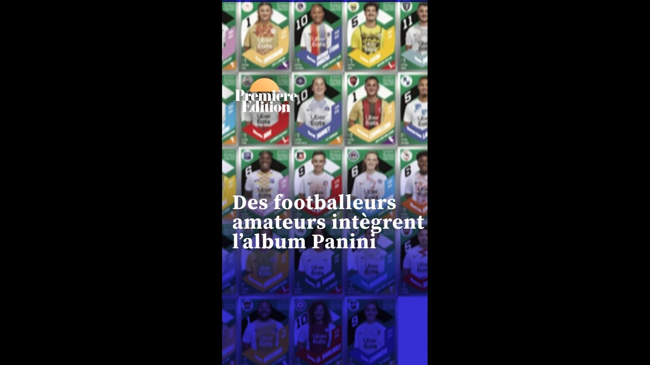 Des footballeurs amateurs intègrent le célèbre album Panini aux côtés des stars