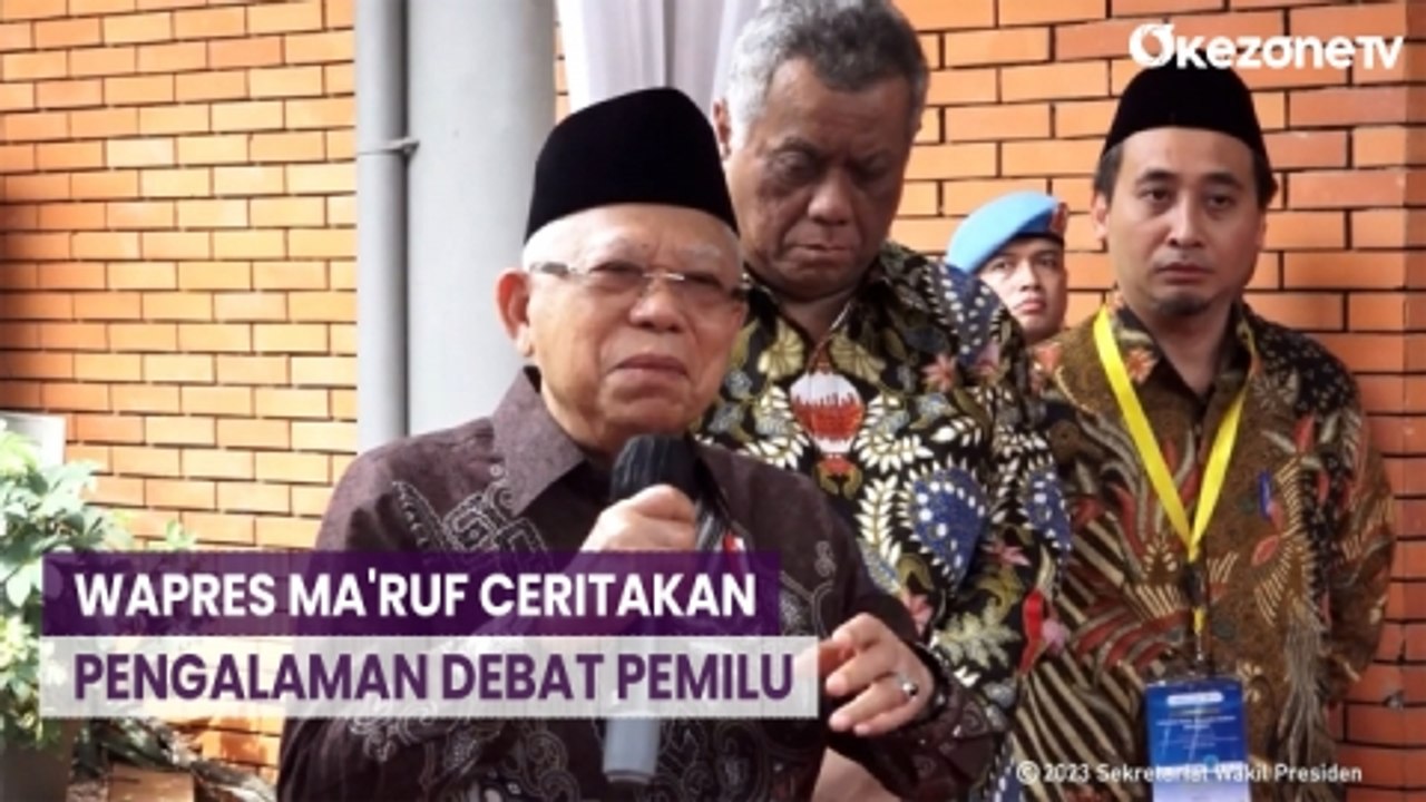Wapres Maruf Ceritakan Pengalaman Debat Khusus Cawapres saat Pemilu 2019: Untuk Mengukur Kemampuan