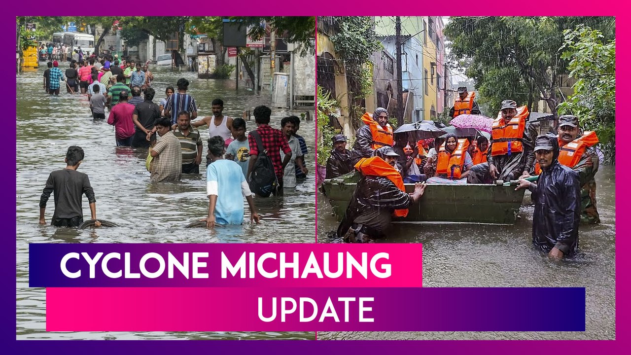 Cyclone Michaung Update: Cyclonic Storm Makes Landfall Along Andhra Pradesh Coast Near Bapatla, Triggers Heavy Rainfall