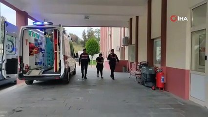 Karı kocanın 'geç geldin' tartışması hastanede bitti