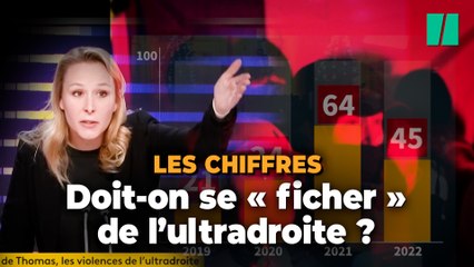 Marion Maréchal "se fiche" de la menace de l'ultradroite, sauf que...