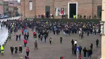 Oltre 8mila persone per i funerali di Giulia. Il timelaspse della piazza che si riempie