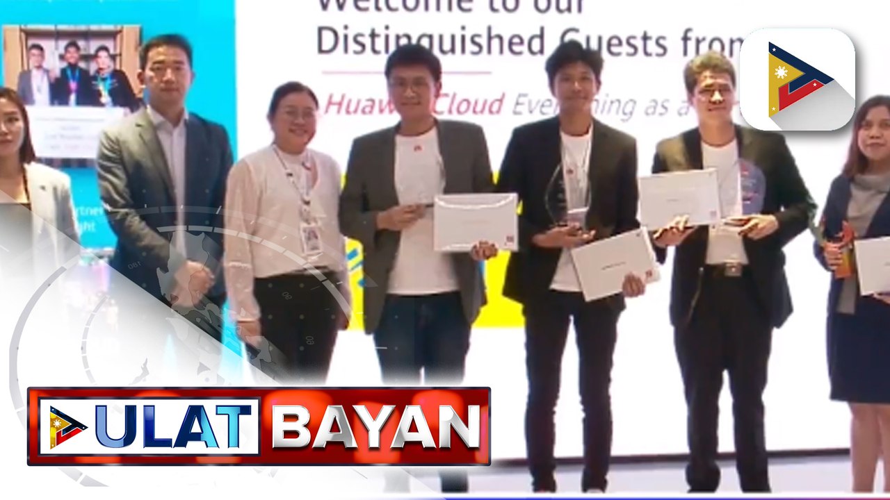 Tatlong STI student, nakuha ang ikalawang pwesto sa Huawei Developer Competition APAC 2023