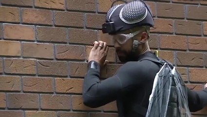 I’m A Celeb first look: Marvin Humes takes tumble in slippery Bushtucker Trial