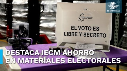 Este es el material electoral que se usará en elecciones de 2024 en la CDMX