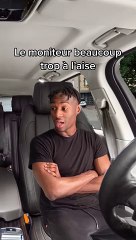 Le moniteur d'auto-école qui parle mal