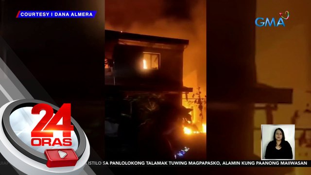 Nasa 100 bahay sa Brgy. Tagpos, Binangonan, Rizal, nasunog | 24 Oras