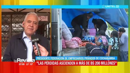 ​Bloqueos en Cochabamba causaron pérdidas por Bs 200 millones a empresari