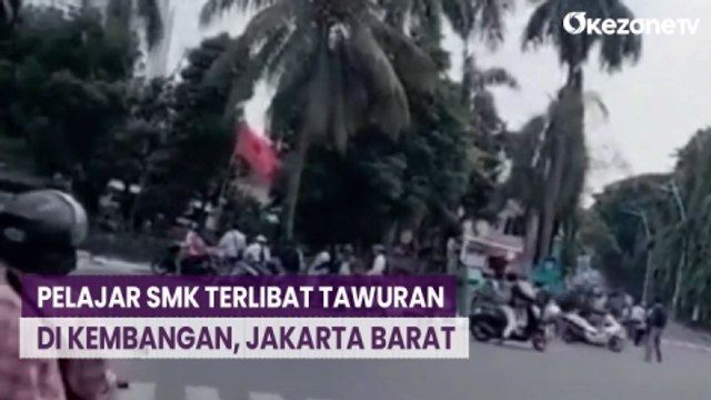 Pelajar SMK Terlibat Tawuran di Kembangan, Jakarta Barat