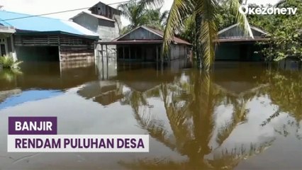 Banjir Rendam Puluhan Desa di Kabupaten Aceh Singkil, Aceh