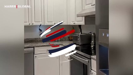 Sahibinin ondan sakladığı mısır gevreğini bulan kedi kahkahaya boğdu