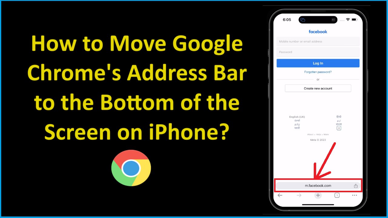 How to Move Google Chrome's Address Bar to the Bottom of the Screen on ...