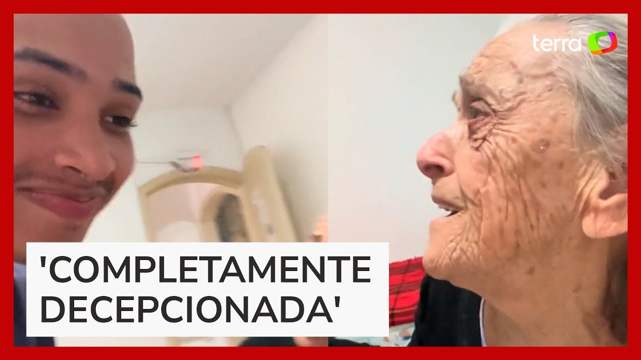 Cuidador viraliza ao mostrar reação de idosa após saber sobre sua sexualidade