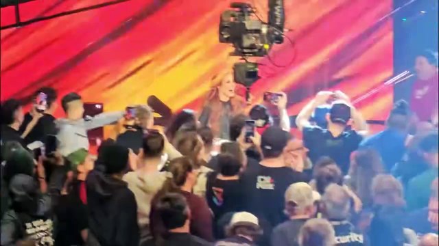 Becky Lynch Confronts Nia Jax - WWE Raw 12/4/2023