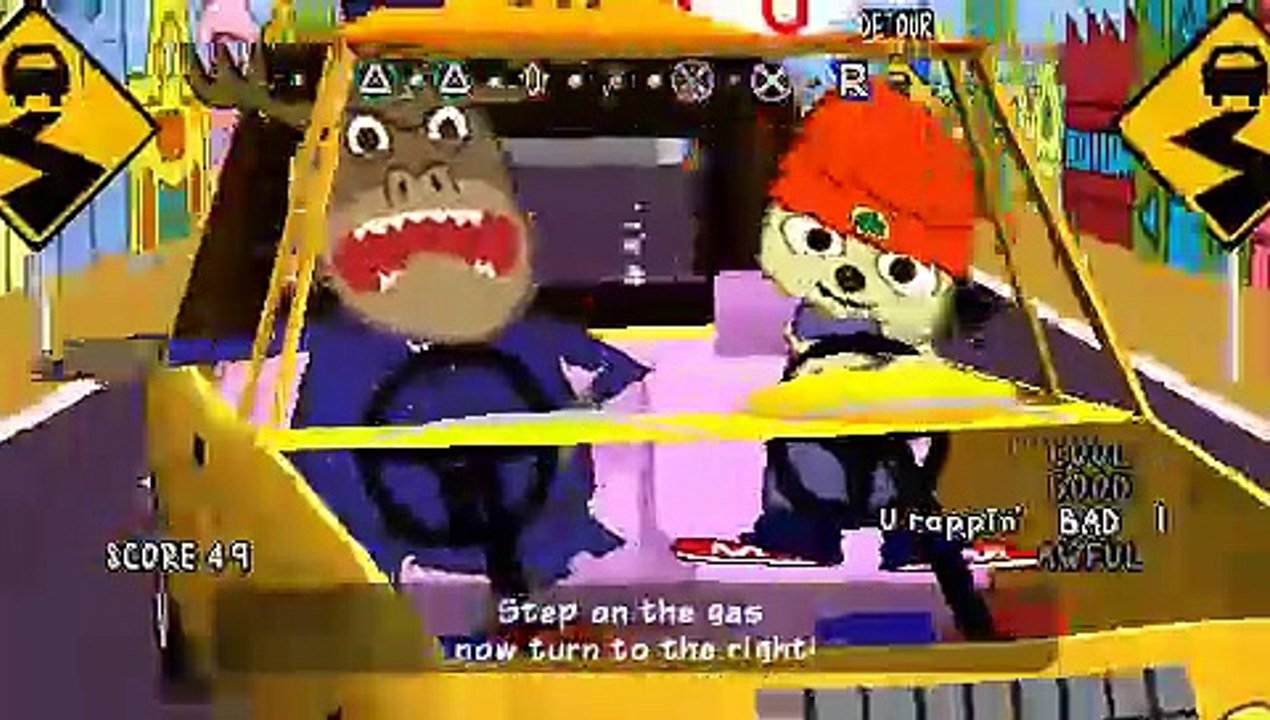 PaRappa the Rapper online multiplayer - psx - Vidéo Dailymotion