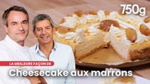 Troquez la bûche contre le cheesecake de Chef Damien et Michel Cymes pour les Fêtes | 750g