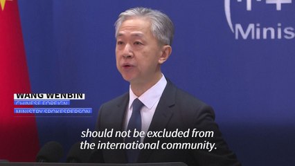 China says Afghanistan's Taliban must reform before full diplomatic ties