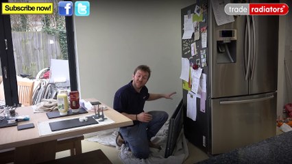 Installing A Radiator In A Tricky Place