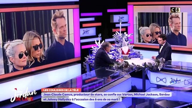 Jean-Claude Camus dans l'émission Chez Jordan de Luxe sur C8
