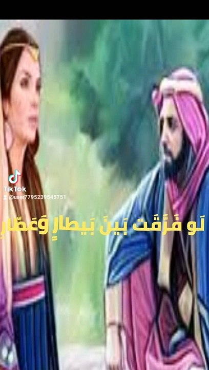 ابن زيدون وحبه بوللدة بنت المستكفي ابيات روعه ❤️‍❤️‍