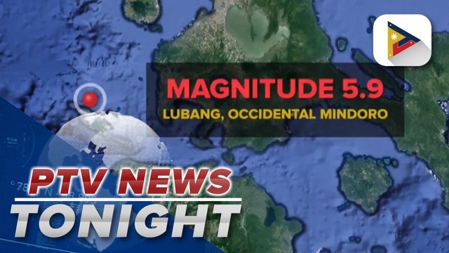 Magnitude 5.9 earthquake jolts waters off Lubang, Occidental Mindoro