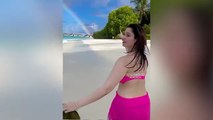 Tamannaah Enjoying at Maldives Beach _ Actress Tamannaah Latest Videos _ Tamannaah Bikini Videos(360P)