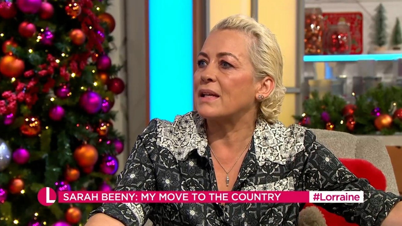 Sarah Beeny opens up on marriage after joking it was ‘hanging on by fingernails’