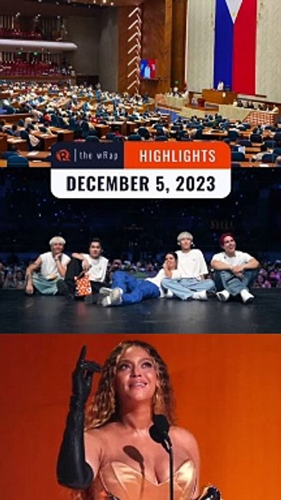 Rappler's highlights: Marcos' peace initiative, SB19, Beyoncé | The wRap | December 5, 2023