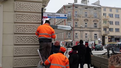 W Przemyślu odsłonięto Zaułek Wolontariuszy