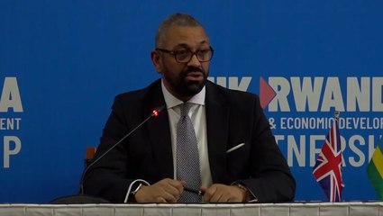 James Cleverly signs new asylum treaty in Rwanda