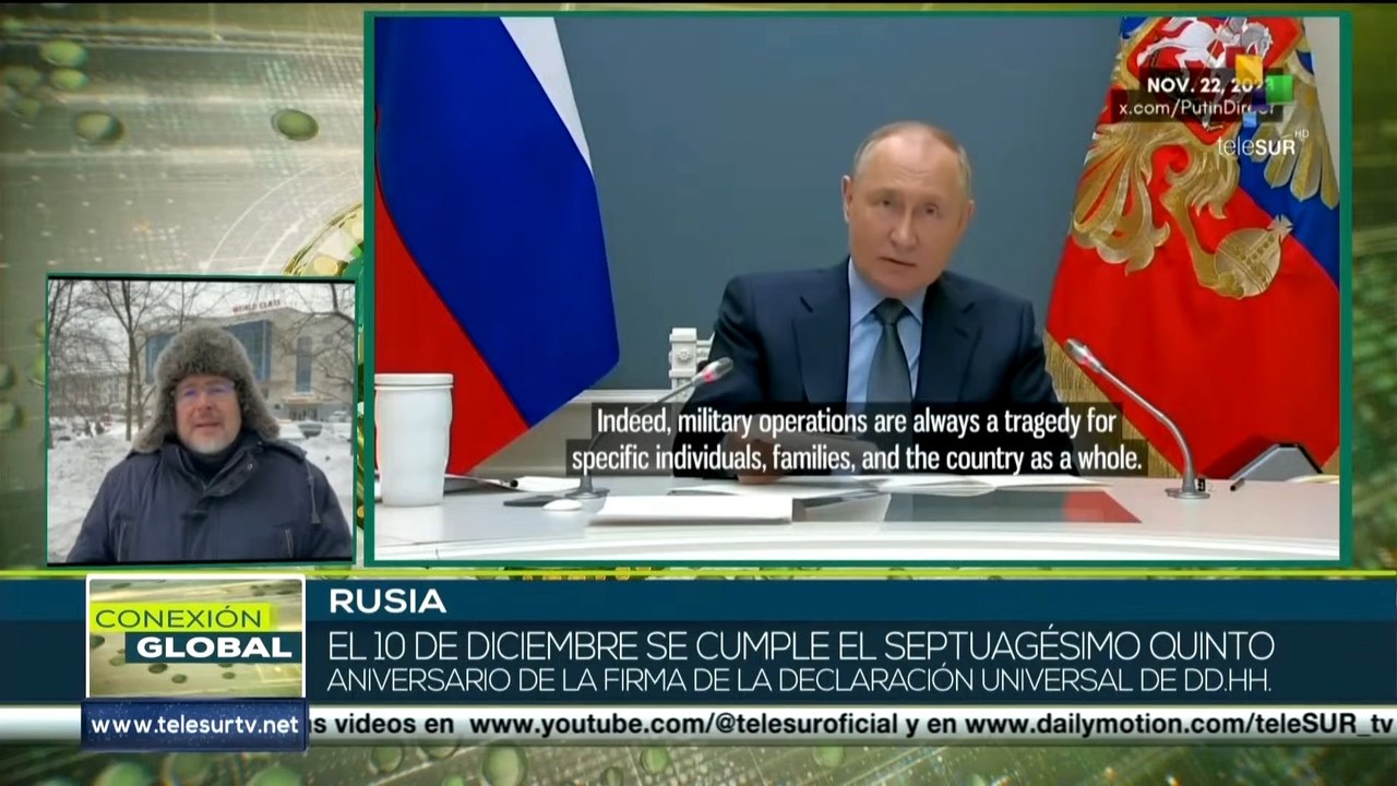 Pdte. Putin denuncia que instituciones de DD.HH. están controladas por Occidente