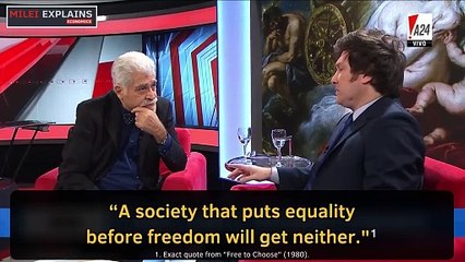 El video que compartió Elon Musk de Javier Milei