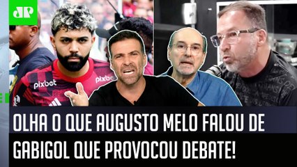 "AH NÃO! PARA COM ISSO! O novo presidente do Corinthians FALOU que o Gabigol..." OLHA esse DEBATE!