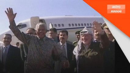 Sedekad kematian Mandela, legasi pro-Palestinnya terus kekal