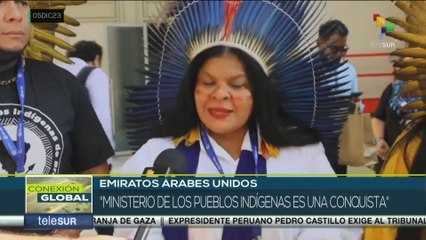 COP28 dedica su sexta jornada a los pueblos indígenas