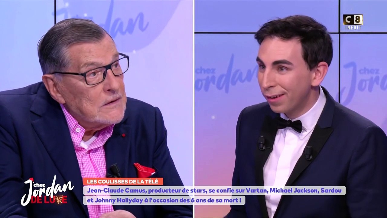 Jean-Claude Camus dans l'émission "Chez Jordan de Luxe" sur C8