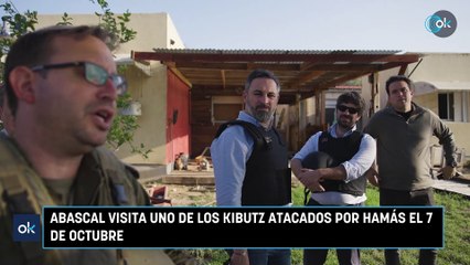 Abascal visita uno de los kibutz atacados por Hamás el 7 de octubre