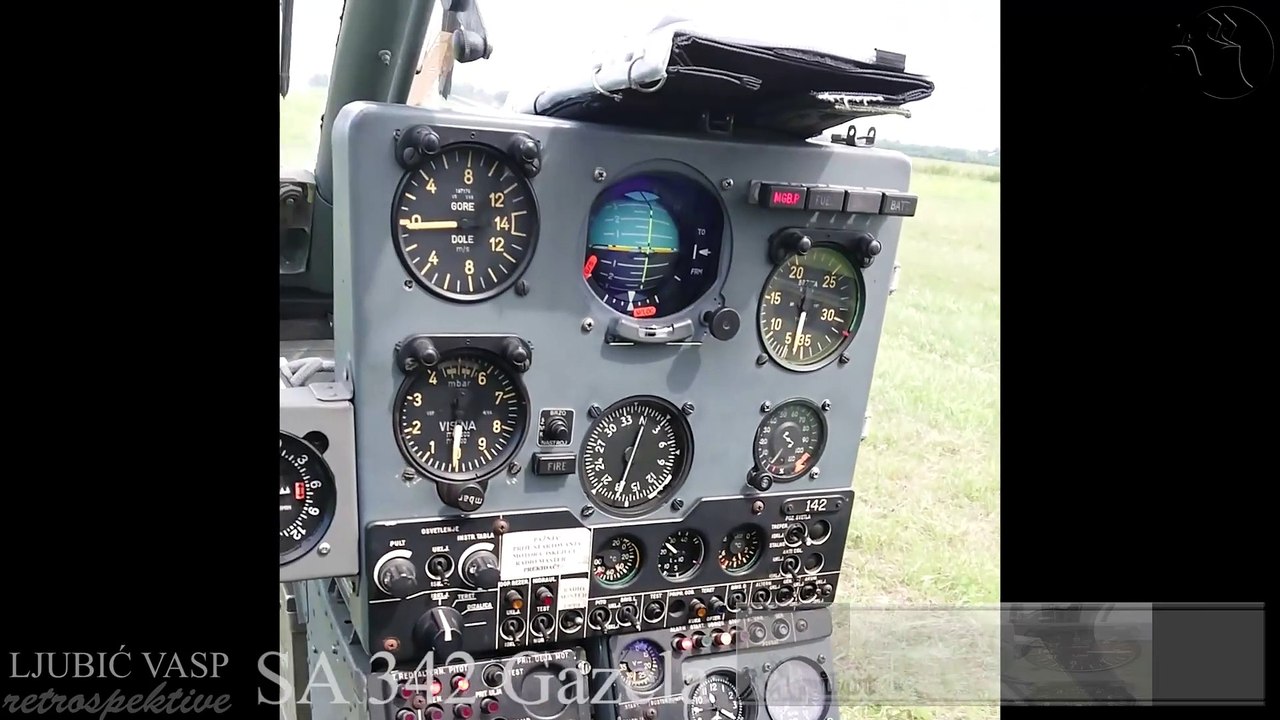132 emGAZELA H-45 (SA342) Soko - Let na Ljubic VASP 2023