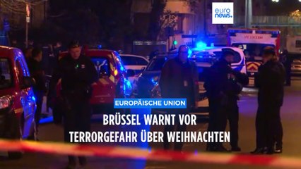 Brüssel warnt vor "hohem Risiko" von Terroranschlägen über Weihnachten
