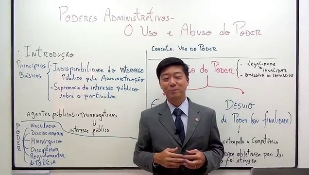 Aula 32 Poderes Administrativos - Uso e Abuso do Poder - Direito Administrativo -