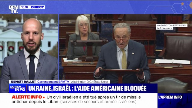 Le Congrès américain a échoué à trouver un compromis sur l'aide financière à accorder à l'Ukraine et Israël