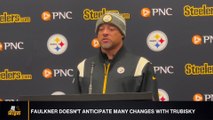 Steelers' OC Doesn't Anticipate Much Change With Mitch Trubisky
