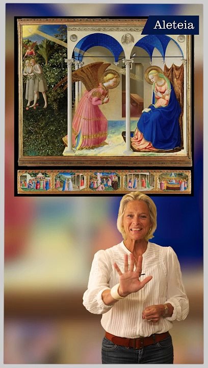 [VIDÉO] Marie plus grande que l'ange pour l'Annonciation