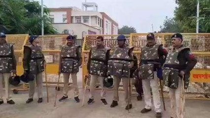 खरगोन: कलेक्टर कार्यालय की बढ़ाई गई सुरक्षा, अतिरिक्त पुलिस बल तैनात,जानिए कारण