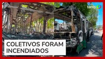 Santos rebaixado: ônibus são destruídos em 'noite de fúria' de torcedores