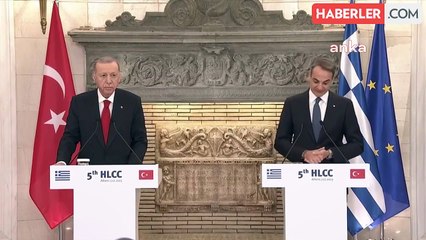 6 Yıl Sonra Yunanistan'ı Ziyaret Eden Erdoğan: "İki Kardeş Arasında Dahi Anlaşmazlıklar Olabilirken İki Komşu Arasında Görüş Ayrılıklarının Yaşanması...