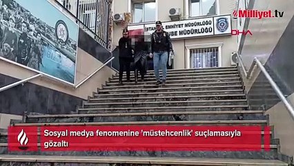 Sosyal medya fenomenine 'müstehcenlik' suçlamasıyla gözaltı